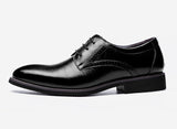 PHLIY XUAN 2020 Man Flat Classic Men Dress Shoes Genuine Leather Wingtip Carved Italian Formal Oxford Plus Size 38-48 For Winter